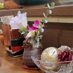 桶家乃隠居 - カウンター上