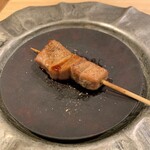 イタリア料理 今井 - 大間の中トロを串焼きに