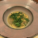 イタリア料理 今井 - 口休めの手打ちパスタ