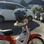 鳥羽風土 - お店前で愛車と