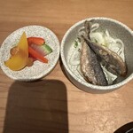 臥薪 - 鯵の唐揚げ