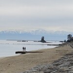 カフェ イソミ テラス - 雨晴海岸からの眺め♫