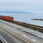 カフェ イソミ テラス - 高岡駅行き