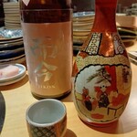 六本木 大皿焼肉 老中 - 福井 而今 純米吟醸 千本錦 火入 (徳利) ¥3520