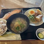蔵元ごはん&カフェ 酒蔵 櫂 - お漬け物も美味かったな