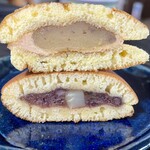 なんばん往来 - いもどら
あんみつどら 断面