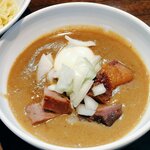 麺や 青雲志 - 限定　ツケまぜNEO つけ汁アップ