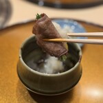 新宿 うしみつ - タンしゃぶ