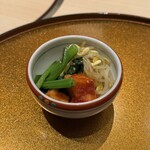 新宿 うしみつ - キムチナムル盛り合わせ