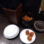 来来亭 - サービスの梅干