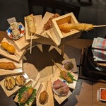 京 to 串 to 揚 和紋 - 