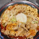 麺創研 紅 - 紅がっつりセット