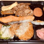 ロピア - 料理写真:①　ロピア弁当　25-12-4