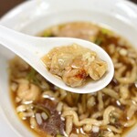 中華そば 麦笑 - わんたん！味付けした！