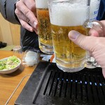 焼肉の太吉 - 乾杯
