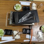 焼肉の太吉 - 準備万端