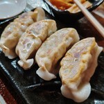 三ツ矢堂製麺 - 料理写真:特製餃子(そんなに美味くない)