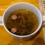 ソレアド - セットのセロリのスープ