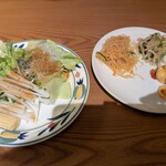 ハンバーグ工房 - サラダたち