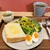 Cafe Honey - 料理写真:平日モーニング　バタートーストセット