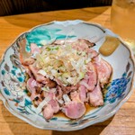 酒肆 黒崎 - 丹波親鶏たたき 480円