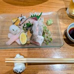 酒肆 黒崎 - 刺身盛り合わせ　600円