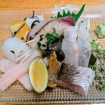 酒肆 黒崎 - 刺身盛り合わせ　600円