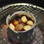 焼肉屋 時流 - にんにくホイル焼き