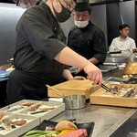 銀座 和牛鉄板焼 USHIGAMI - 