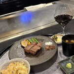 銀座 和牛鉄板焼 USHIGAMI - 