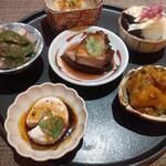 fu-fu shisen - 前菜6種盛り