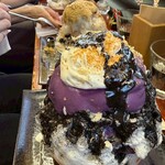 Parlor Vinefru - 紅芋黒ごまバタートースト
彼氏が撮った写真w