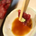 つりキチ黒鯛 - 鯨はトロトロな食感