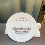 アトリウム - チョコペン書かれている