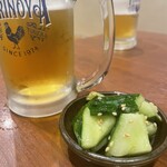 とり乃屋 - 喉乾いていたのねっ(*´Д｀)