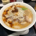 喜多方ラーメン 坂内 - 料理写真:8枚焼豚濃厚ごまみそラーメン　¥1.430-