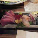 居酒屋　はる坊 - よこ、平目うに巻き、しめ鯖