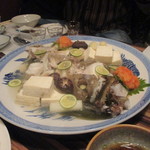 居酒屋　はる坊 - クエの頭の蒸しもの