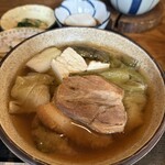 富久屋 - 沖縄では、たーいもの汁は 女性にとても栄養価が高くて繊維質も多くてホルモンのバランスも整えて！免疫力も上げてくれる凄いひと汁