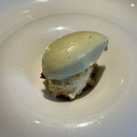 RISTORANTE IL NODO - Dolce チーズケーキ、ローゼル、ローズマリー