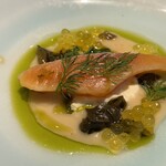 RISTORANTE IL NODO - Profumo 天城3年アマゴ　黄金イクラ