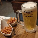 かしわや - お通しはイタリアン！