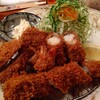 とんかつ　かつじん - 海老・ヒレかつ盛り合わせ