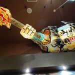 魚っ喰いの田 - 店舗内に飾られたねぶた