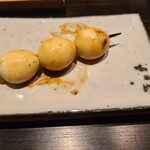 おみ乃 椿 - うずら♡半熟で美味し〜