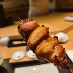 おみ乃 椿 - かしわ♡焼き鳥の〆だったかな…最後まで美味しかった〜♡