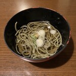 小瀬温泉ホテル - 茶蕎麦