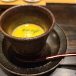 おみ乃 椿 - 手作りニョッキの入ったかぼちゃのすり流し♡