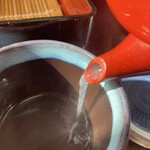 つくば - さらっとしたそば湯