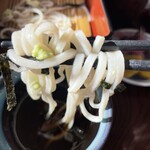 つくば - そば　少し太め